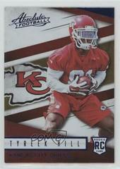 Tyreek Hill [Spectrum Blue] Football Cards 2016 Panini Absolute Prices