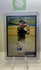 Shalin Polanco Baseball Cards 2021 Bowman Heritage Chrome Prospect Autographs Prices