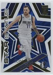 Luka Doncic [Blue] Basketball Cards 2022 Panini Donruss Elite Star Status Prices