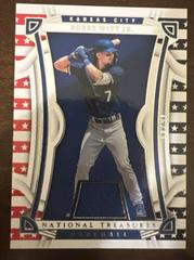 Bobby Witt Jr. Baseball Cards 2023 Panini National Treasures Red White and Blue Prices