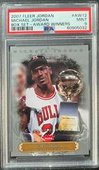 Michael Jordan #AW12 Basketball Cards 2007 Fleer Jordan Box Set-Award Winners Prices