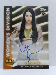 Cora Jade [Orange] Wrestling Cards 2021 Topps WWE Women's Division Autographs Prices