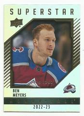 Ben Meyers [Rainbow] #HR66 Hockey Cards 2022 Upper Deck Honor Roll Prices