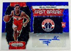 Bilal Coulibaly [Blue] #37 Basketball Cards 2023 Panini Prizm Fast Break Rookie Autograph Prices