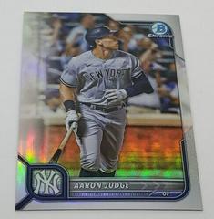 Aaron Judge [Refractor] #90 Baseball Cards 2022 Bowman Chrome Prices