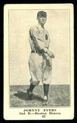 Johnny Evers Baseball Cards 1917 Collins McCarthy Prices
