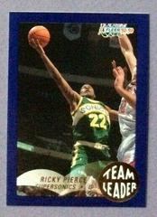 Ricky Pierce Basketball Cards 1992 Fleer Team Leaders Prices