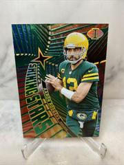 Aaron Rodgers [Green] #SS-4 Football Cards 2022 Panini Illusions Shining Stars Prices