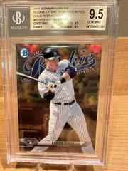 Aaron Judge [Gold] #ROYF-9 Baseball Cards 2017 Bowman Rookie of the Year Favorites Prices