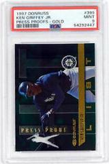 Ken Griffey Jr. [Gold] #399 Baseball Cards 1997 Panini Donruss Press Proof Prices