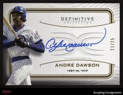 Andre Dawson #LAC-AD Baseball Cards 2023 Topps Definitive Legendary Autograph Collection Prices
