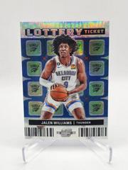 Jalen Williams #12 Basketball Cards 2022 Panini Contenders Optic Lottery Ticket Prices