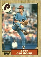 Jeff Calhoun #16T Baseball Cards 1987 Topps Traded Tiffany Prices
