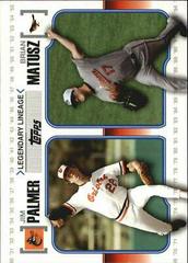 Brian Matusz, Jim Palmer #LL71 Baseball Cards 2010 Topps Legendary Lineage Prices