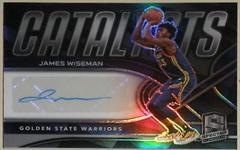 James Wiseman #CAS-JWS Basketball Cards 2021 Panini Spectra Catalysts Signatures Prices