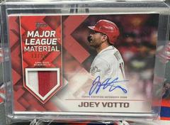 Joey Votto [Red] #MLMA-JV Baseball Cards 2022 Topps Major League Material Autographs Prices
