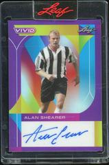 Alan Shearer [Purple] #BA-AS1 Soccer Cards 2022 Leaf Vivid Autographs Prices
