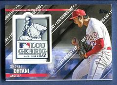 Shohei Ohtani [Black] Baseball Cards 2022 Topps Update Special Event Patch Relics Prices
