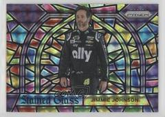 Jimmie Johnson #SG30 Racing Cards 2021 Panini Prizm Stained Glass Prices