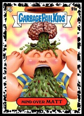 Mind Over Matt [Black] #91a Garbage Pail Kids Intergoolactic Mayhem