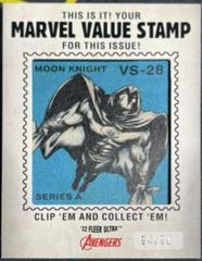 Moon Knight Marvel 2022 Ultra Avengers Value Stamp Relics Prices