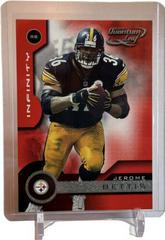 Jerome Bettis [Infinity Red] Football Cards 2001 Quantum Leaf Prices
