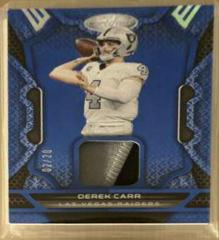 Derek Carr [Blue] #MM-DC Football Cards 2022 Panini Certified Materials Mirror Prices