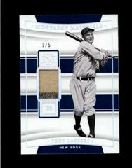 Tony Lazzeri [Holo Silver] #43 Baseball Cards 2022 Panini National Treasures Prices