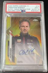 Christian Horner [Gold Wave] #F1A-CH Racing Cards 2020 Topps Chrome Formula 1 Autographs Prices