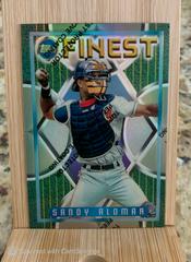 Sandy Alomar [Refractor w/ Coating] Baseball Cards 1995 Finest Prices