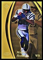 Marvin Harrison [50 Point Gold] #72 Football Cards 1998 Collector's Edge Masters Prices