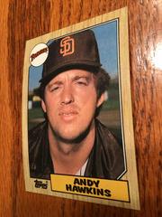 Andy Hawkins #183 Baseball Cards 1987 Topps Prices