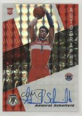 Admiral Schofield #RA-ASH Basketball Cards 2019 Panini Mosaic Rookie Autographs Prices
