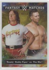 The Miz, Roddy Piper [Gold] Wrestling Cards 2020 Topps WWE Chrome Fantasy Matches Prices