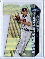 Chipper Jones Baseball Cards 2021 Topps Chrome Update Platinum Player Die Cuts Prices