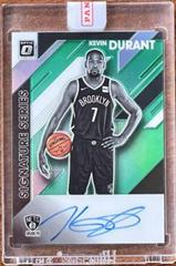 Kevin Durant [Green] #KDR Basketball Cards 2019 Panini Donruss Optic Signature Series Prices