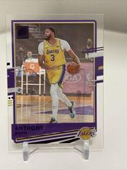 Anthony Davis [Purple] #38 Basketball Cards 2020 Panini Clearly Donruss Prices
