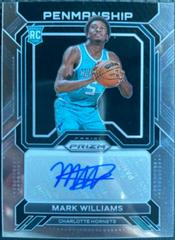Mark Williams Basketball Cards 2022 Panini Prizm Rookie Penmanship Autographs Prices
