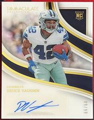 Deuce Vaughn [Gold] #1 Football Cards 2023 Panini Immaculate Rookie Autograph Prices