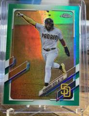 Fernando Tatis Jr. [Green Refractor] Baseball Cards 2021 Topps Chrome Prices