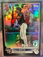 Juan Soto [Black] #150 Baseball Cards 2022 Topps 1st Edition Prices
