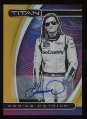 Danica Patrick [Autograph Gold] #15 Racing Cards 2021 Panini Chronicles NASCAR Titan Prices