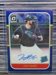Joey Bart [Blue] Baseball Cards 2021 Panini Donruss Optic Retro 1987 Rated Rookie Signatures Prices