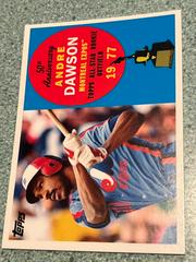 Andre Dawson Baseball Cards 2008 Topps All Rookie 50th Anniversary Prices