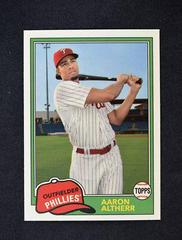 Aaron Altherr #276 Baseball Cards 2018 Topps Archives Prices