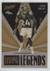 Champ Bailey #LL-13 Football Cards 2021 Panini Prestige Living Legends Prices