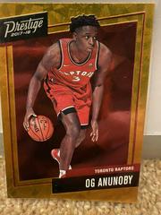 OG Anunoby Orange #23 Basketball Cards 2017 Panini Prestige Micro Etch Rookies Prices