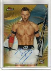 Dominik Dijakovic [Gold] #A-DD Wrestling Cards 2020 Topps WWE Finest Autographs Prices