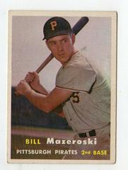 Bill Mazeroski Baseball Cards 1957 Topps Prices