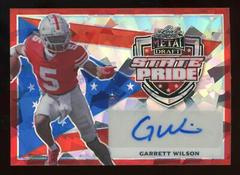 Garrett Wilson [Red Crystal] #SP-GW1 Football Cards 2022 Leaf Metal Draft State Pride Prices